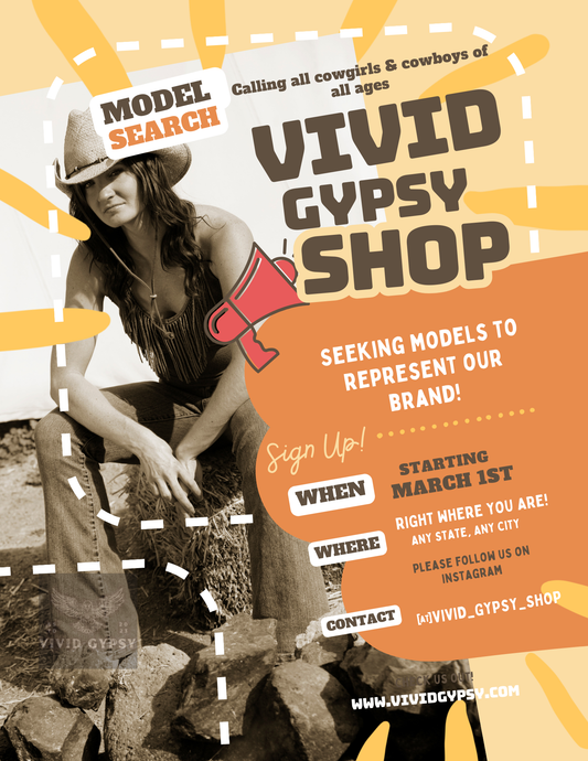 💕Vivid Gypsy Shop is looking for Models & Brand Ambassadors 💕