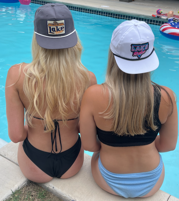 Lake Babe Vintage 1970's rope Hat