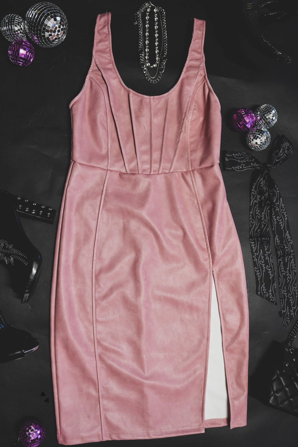 Rowdy Rosa - Pink Dress