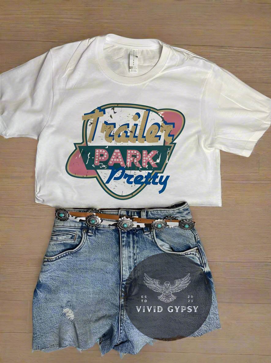 Trailer Park Pretty - Crop Top