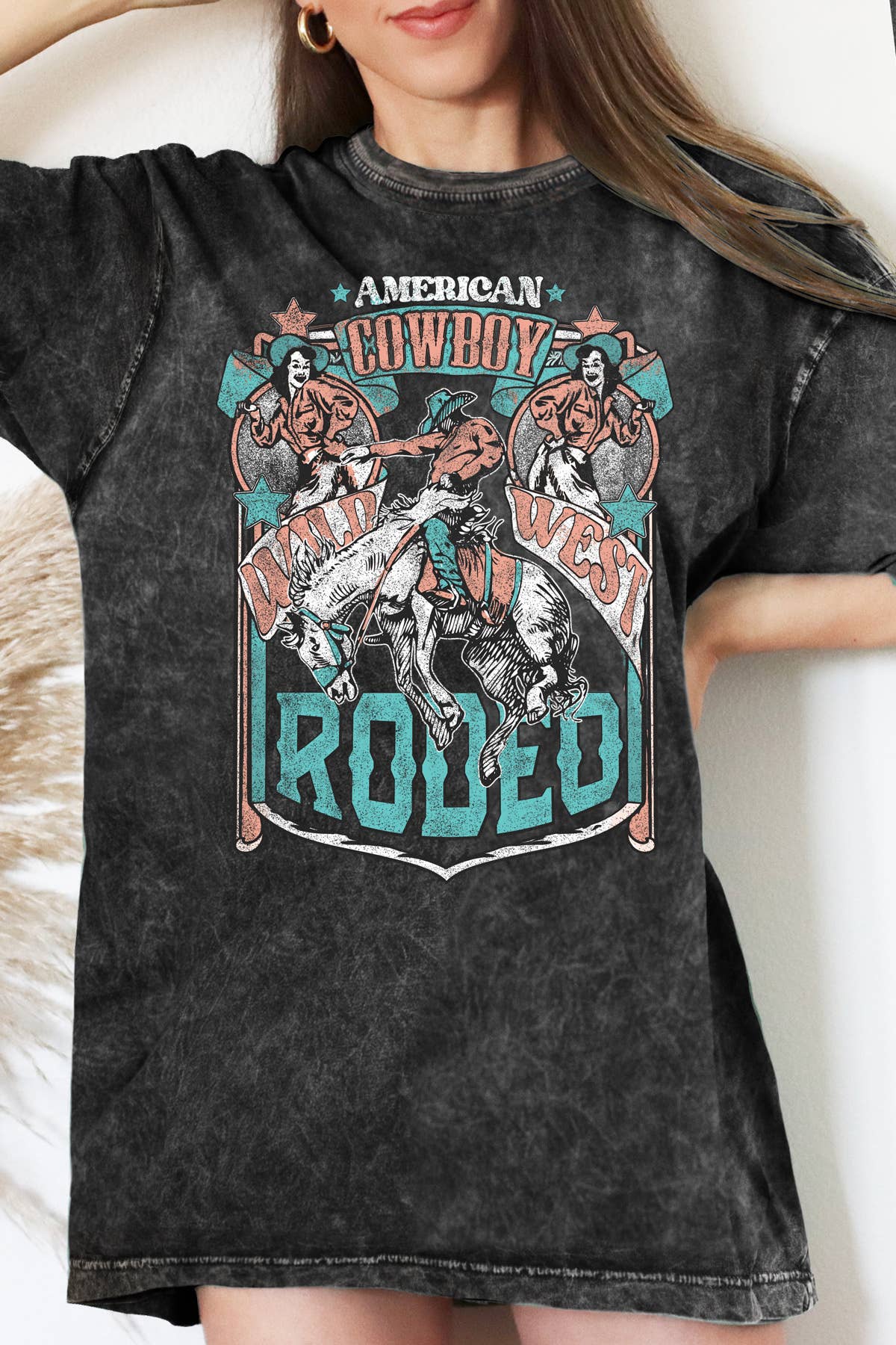 American Rodeo Cowboy - T-shirt