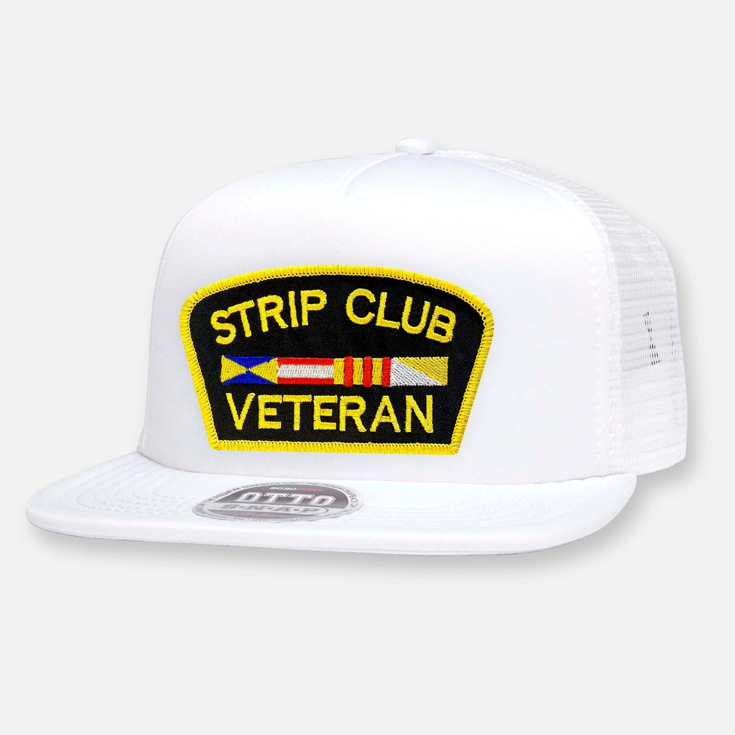 The 'Strip Club Veteran' Flat Bill