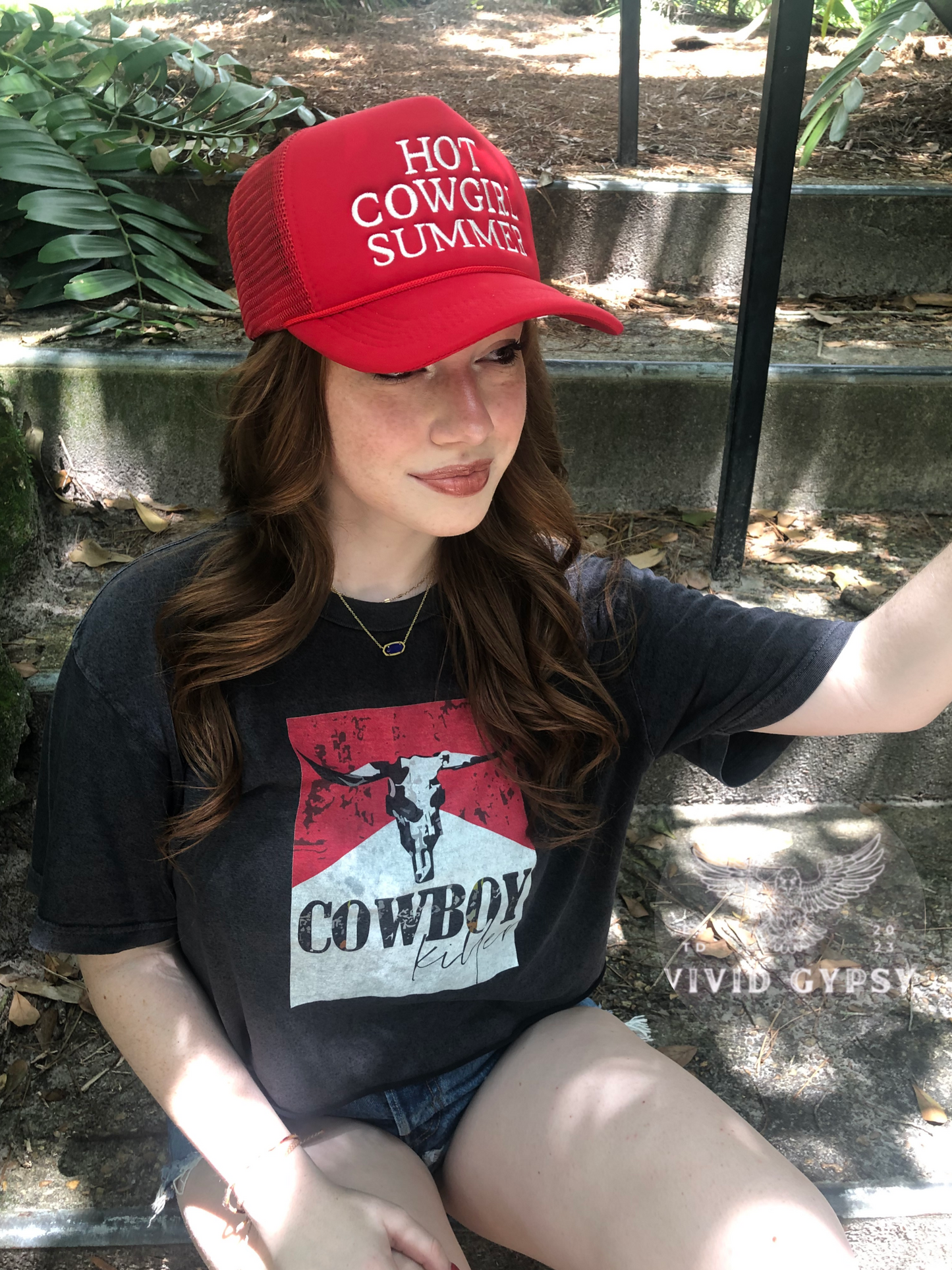 Cowboy Killer - Vintage Crop Top