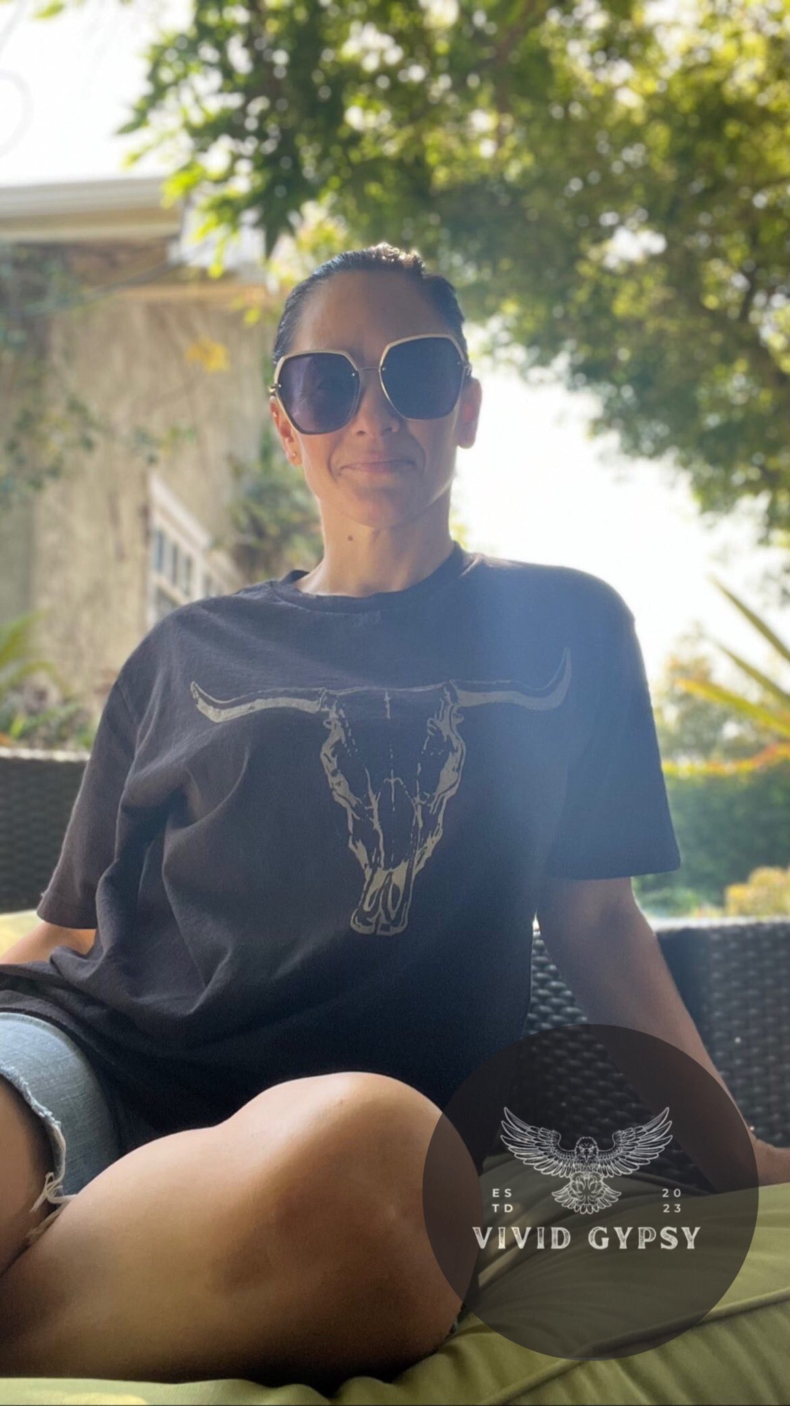 Longhorn Skull - T-Shirt