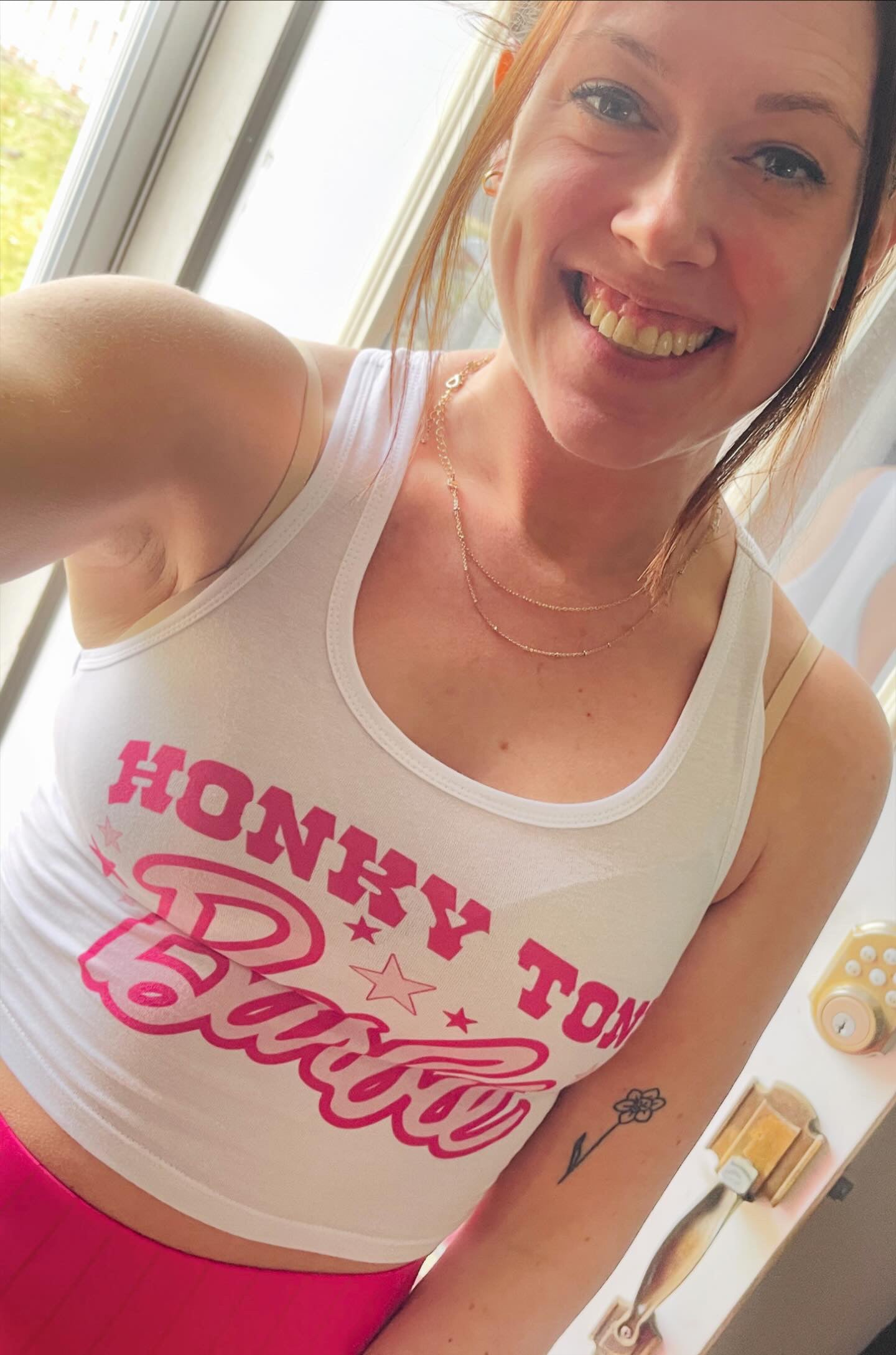 Honky Tonk Barbie - Crop Tank Top