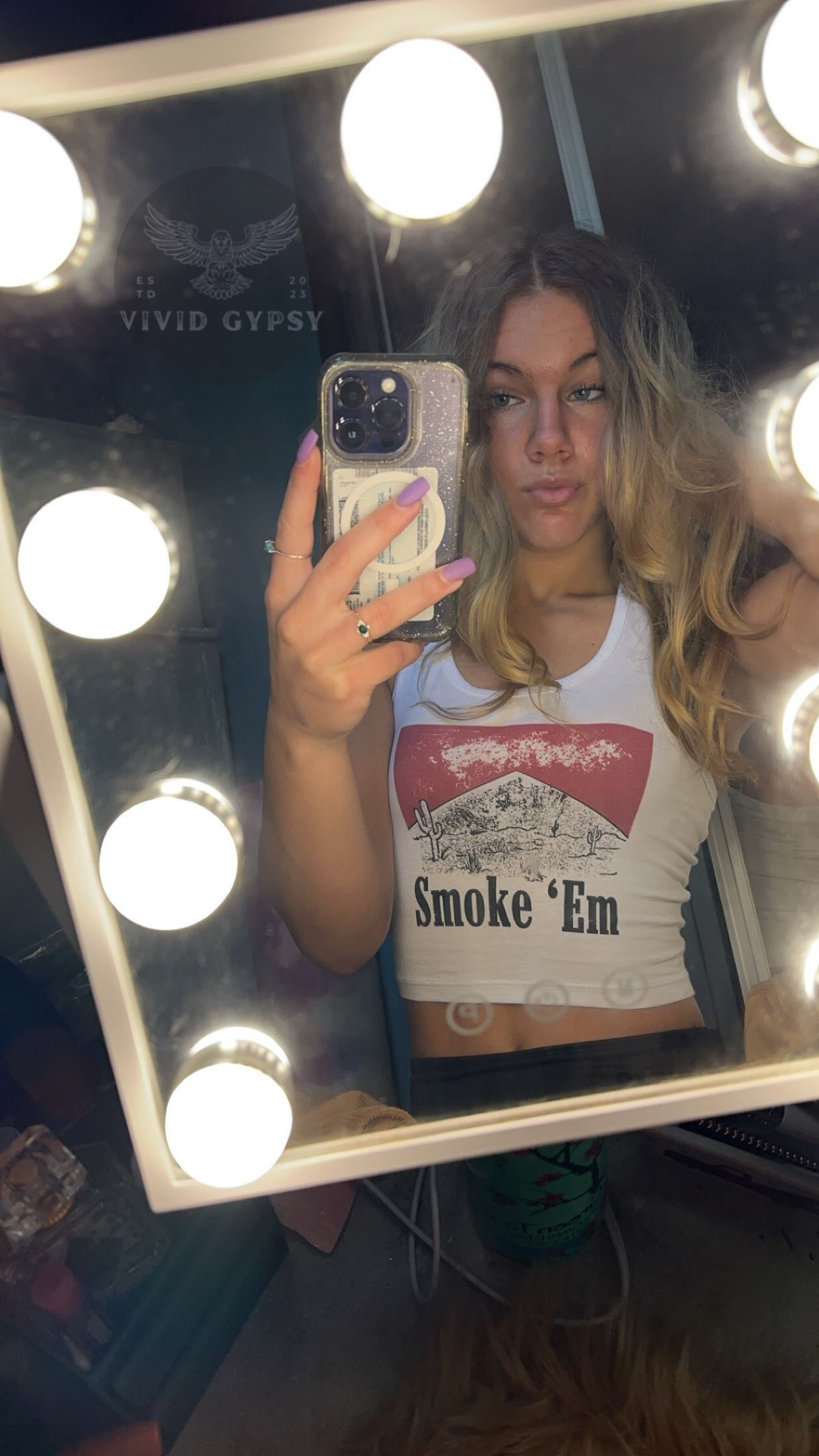 Smoke ‘Em - Crop Tank Top