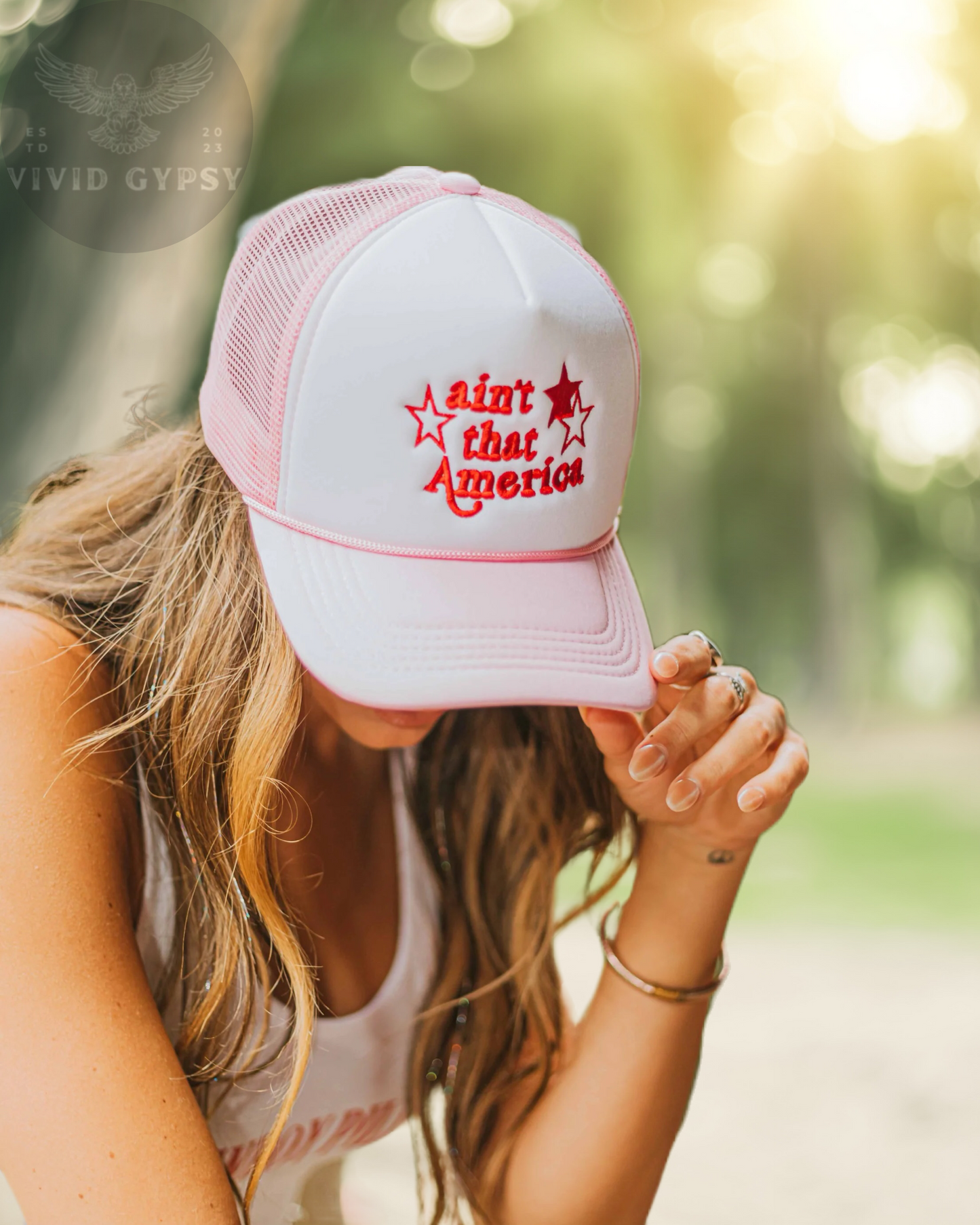 ain’t that America - Embroidered Trucker Hat