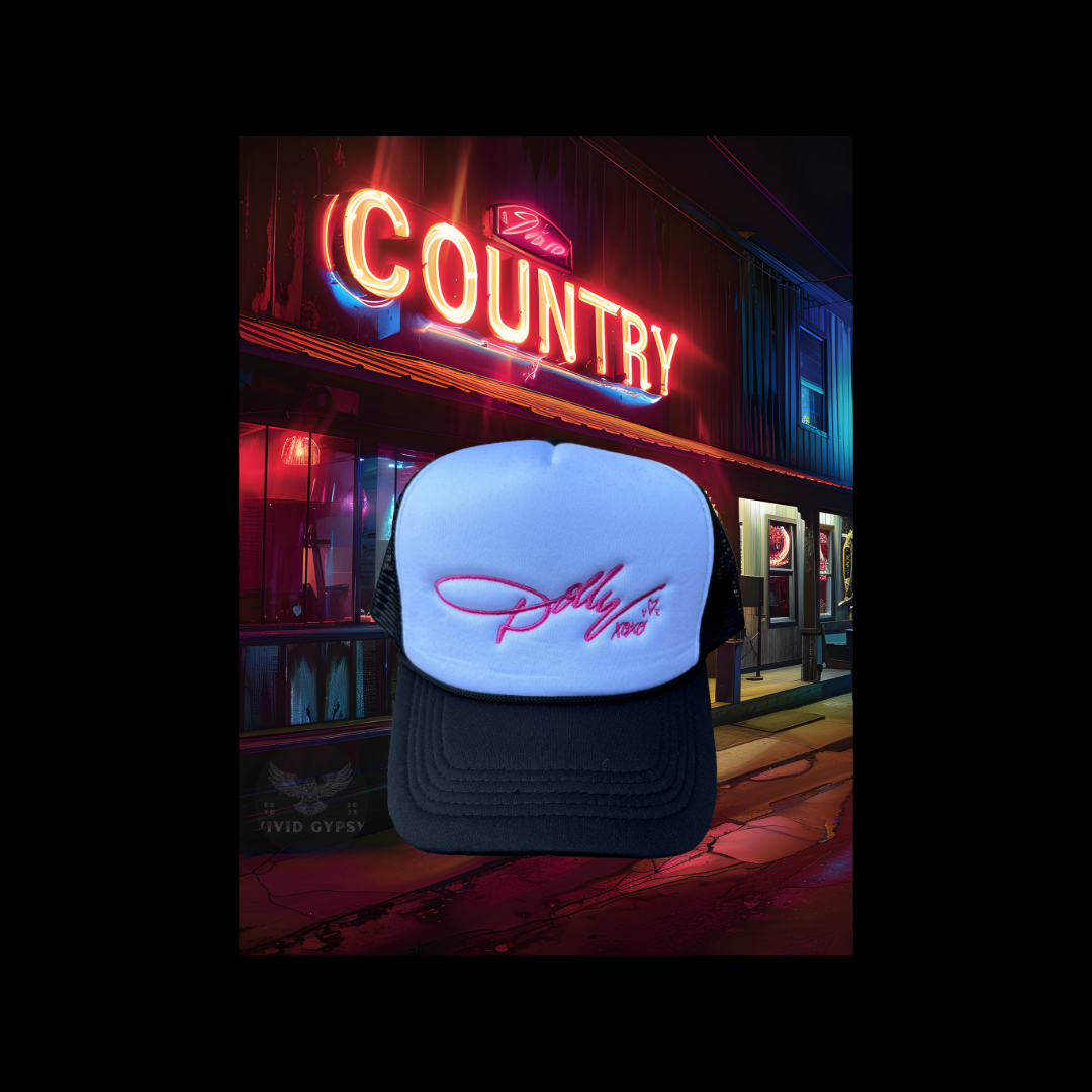 Queen Of Country XOXO - Embroidered Trucker Hat