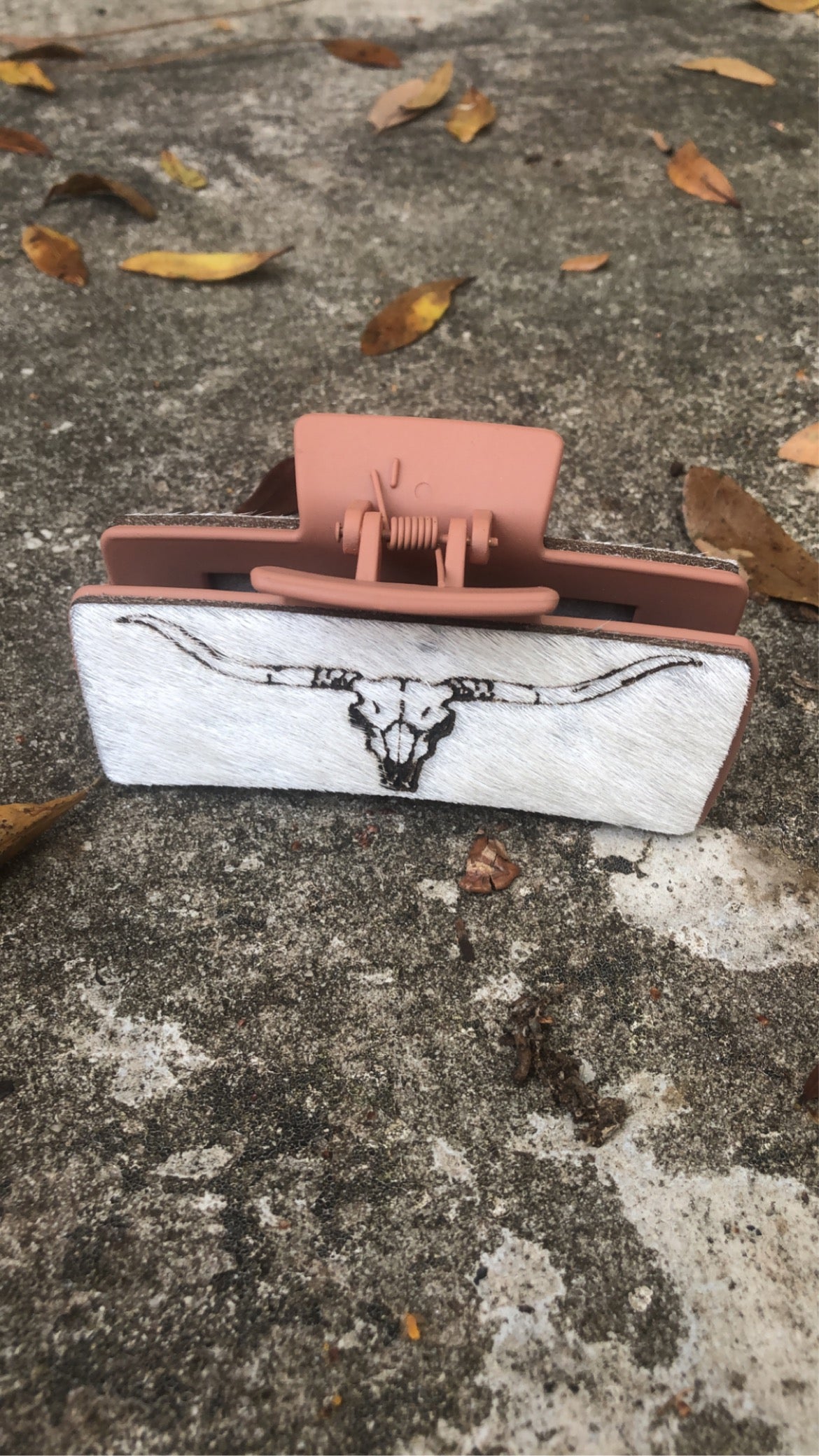 Strong & Divine Cowhide Claw Clips