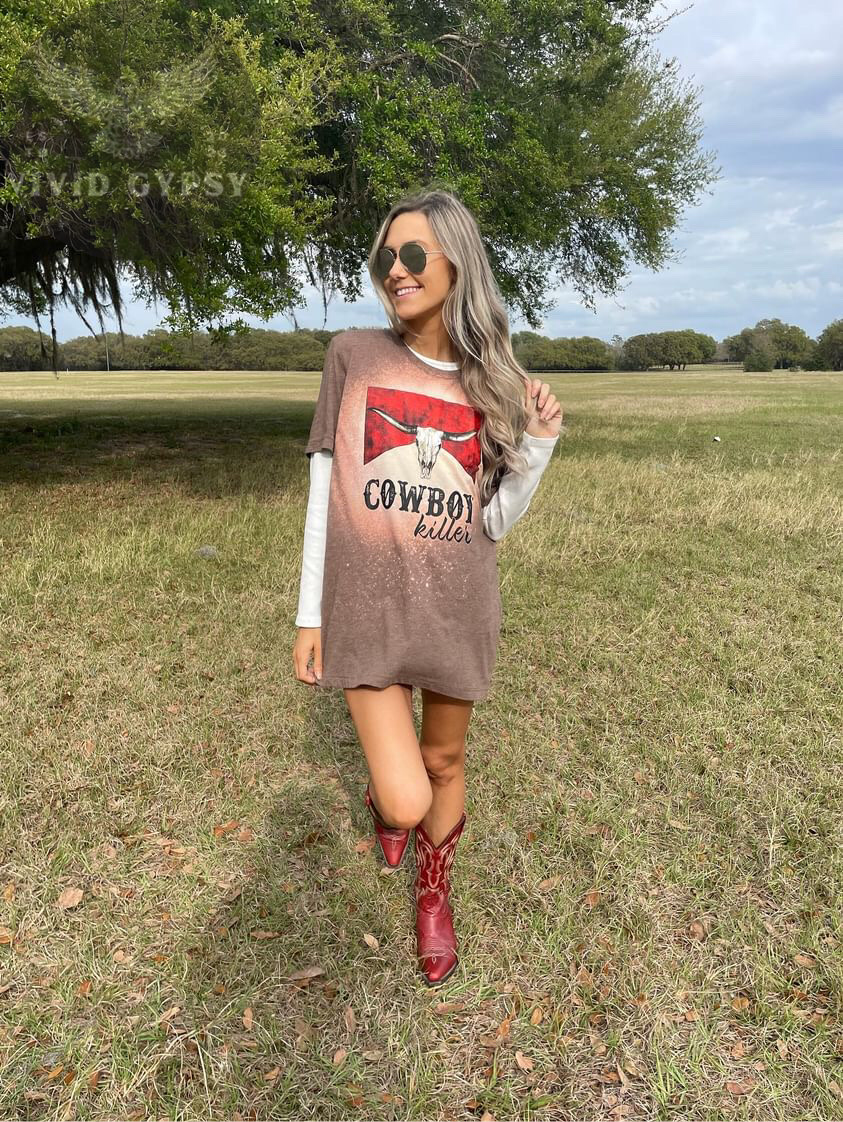 Cowboy Killer bleached shirt