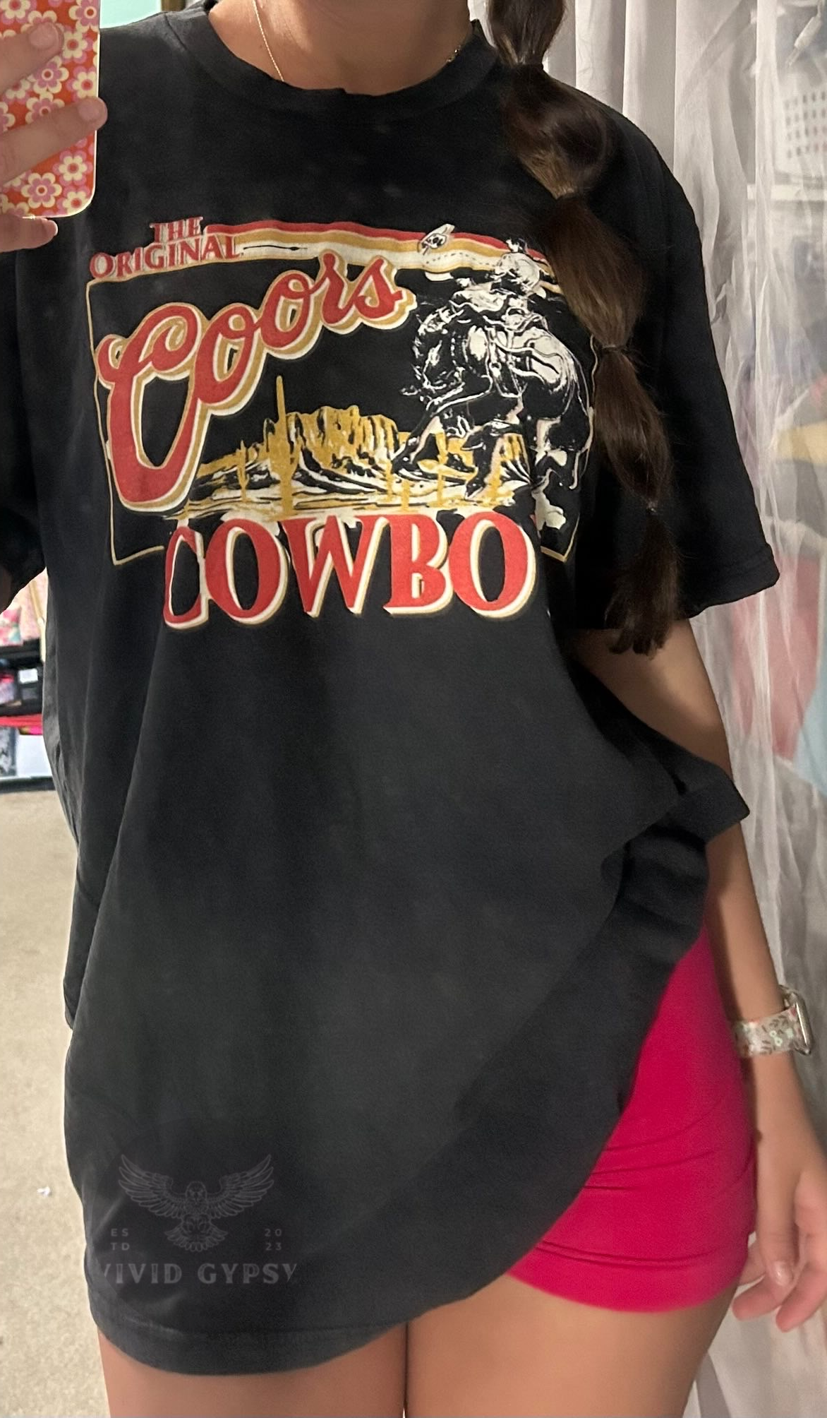 Original Coors Cowboy - Vintage T-shirt