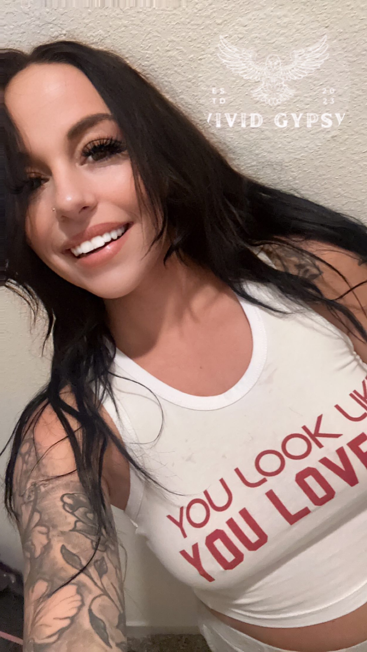 You Look Like You Love Me - Crop Tank Top