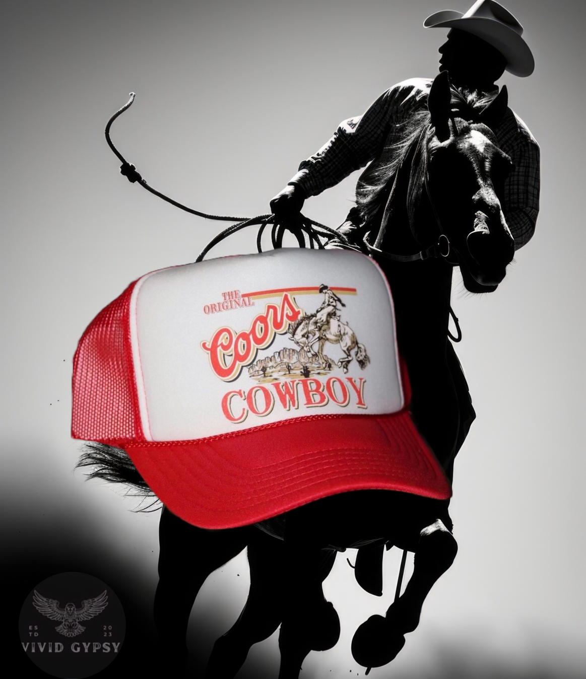Coors Rodeo Rider - Trucker Hat