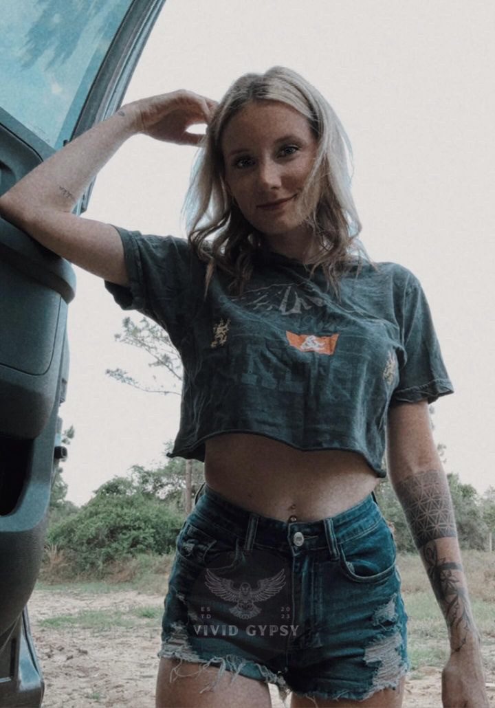 F✨ck Around & Find Out - Vintage Crop Top