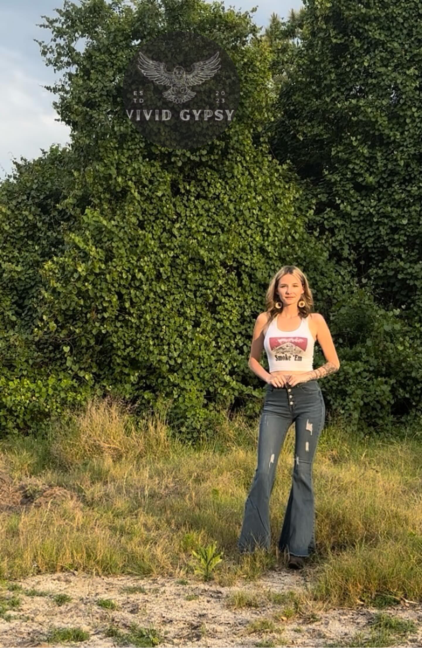Smoke ‘Em - Crop Tank Top