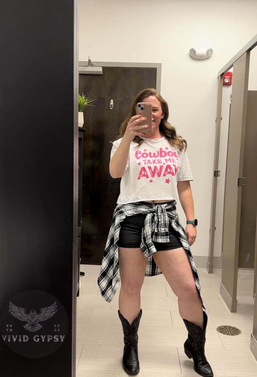 Cowboy Take Me Away - Crop Top