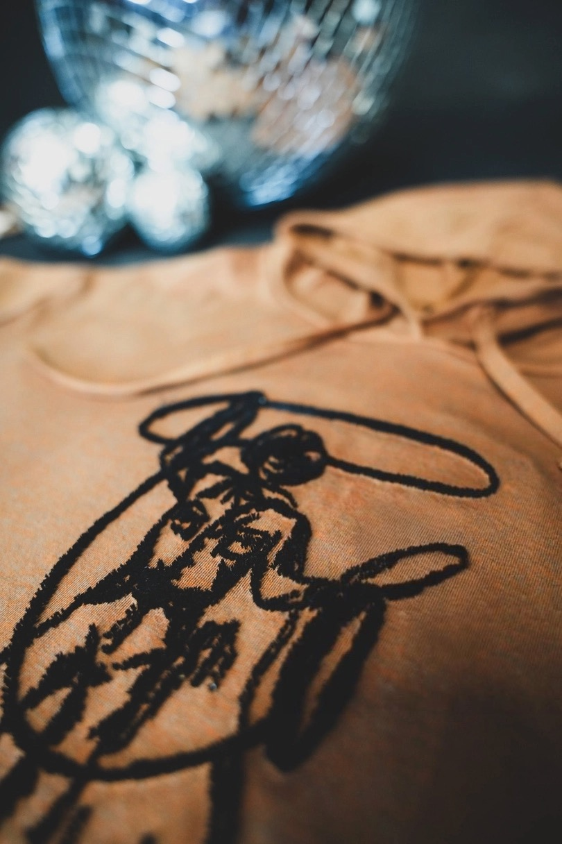 Cowboy Caller Cropped Hoodie