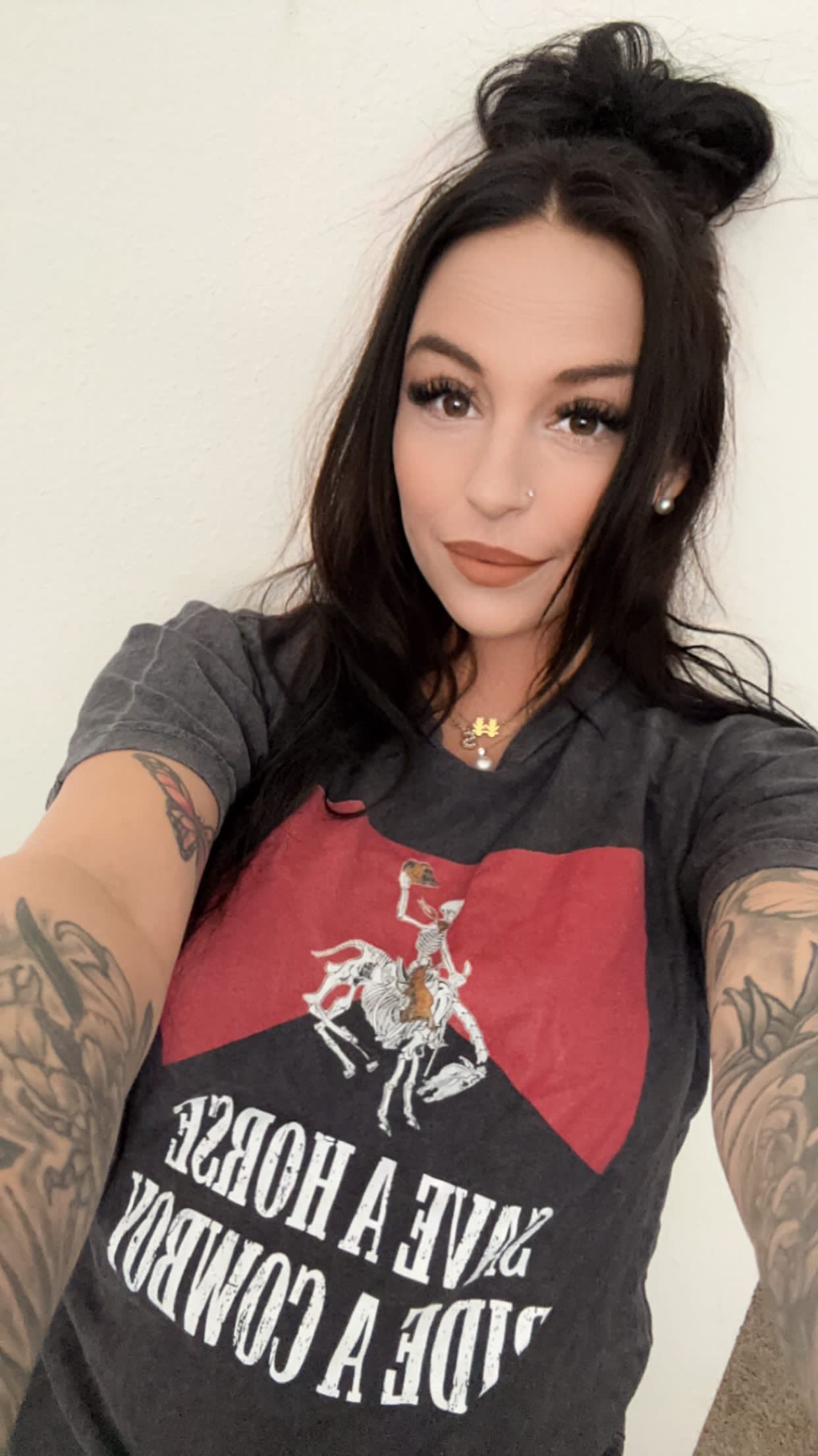 Save A Horse Ride A Cowboy - Vintage Wash T-Shirt