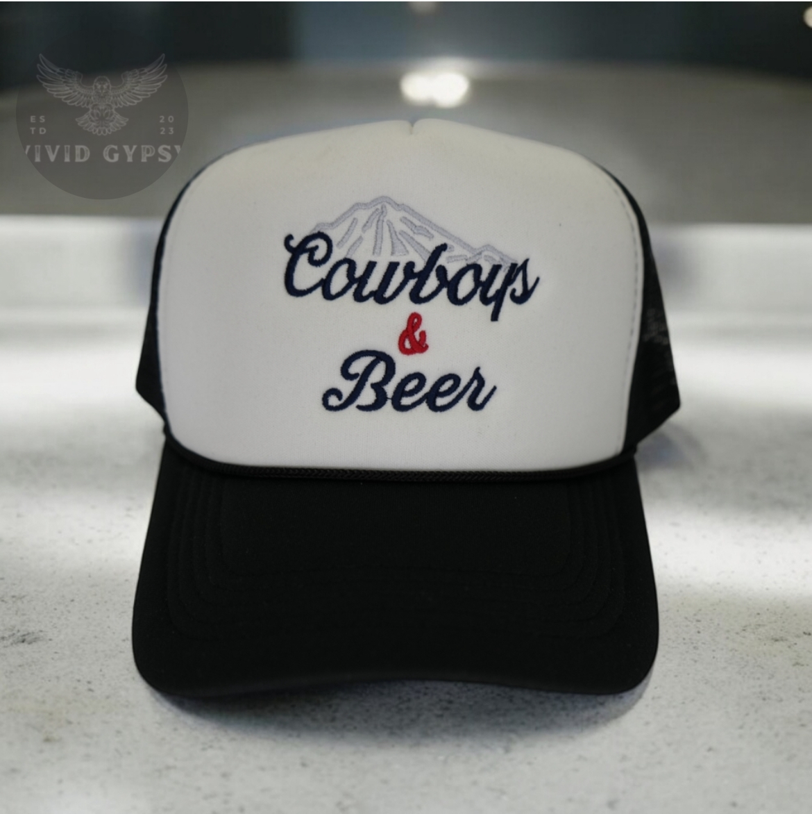 Cowboys & Beer Trucker Hat