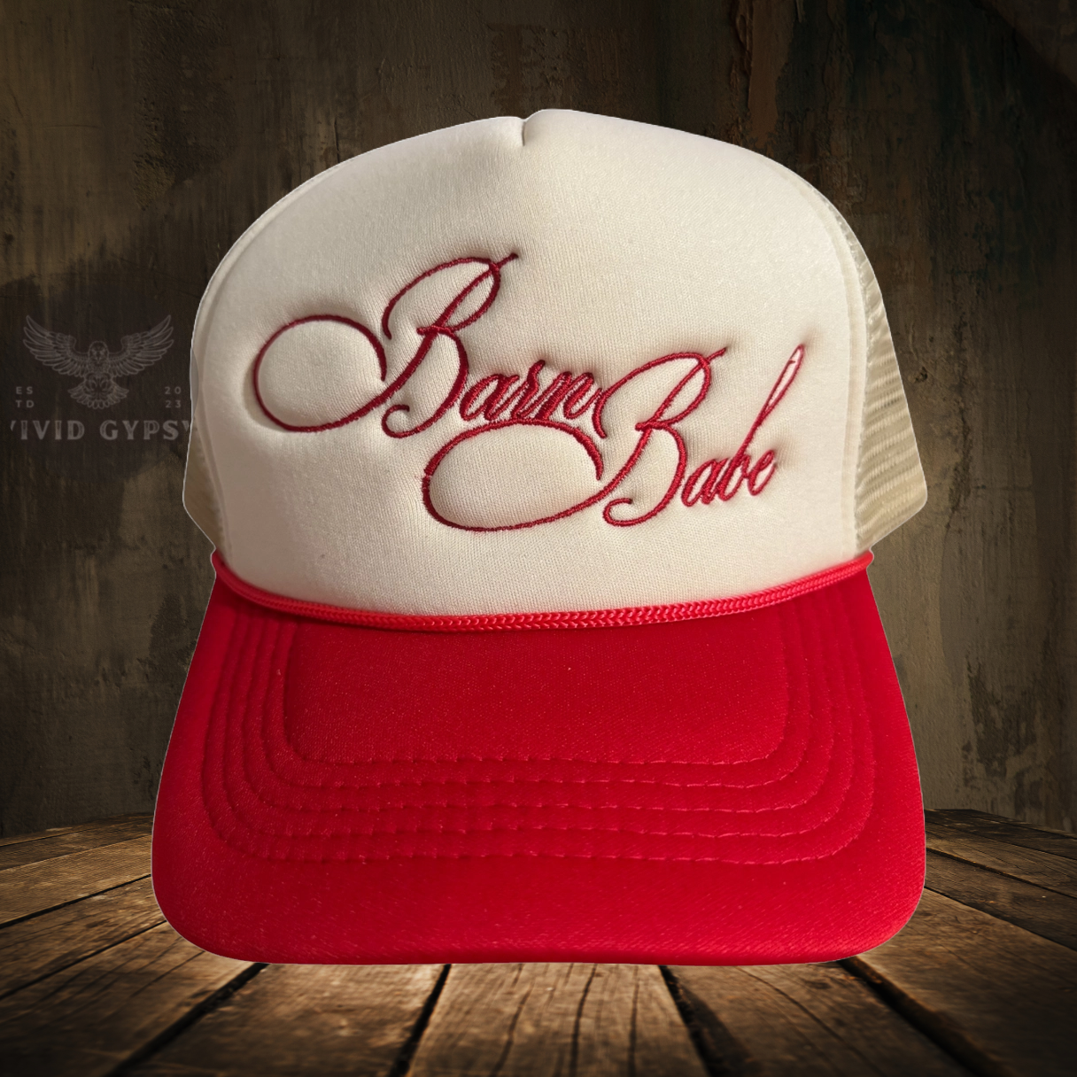 Barn Babe Embroidered Trucker Hat