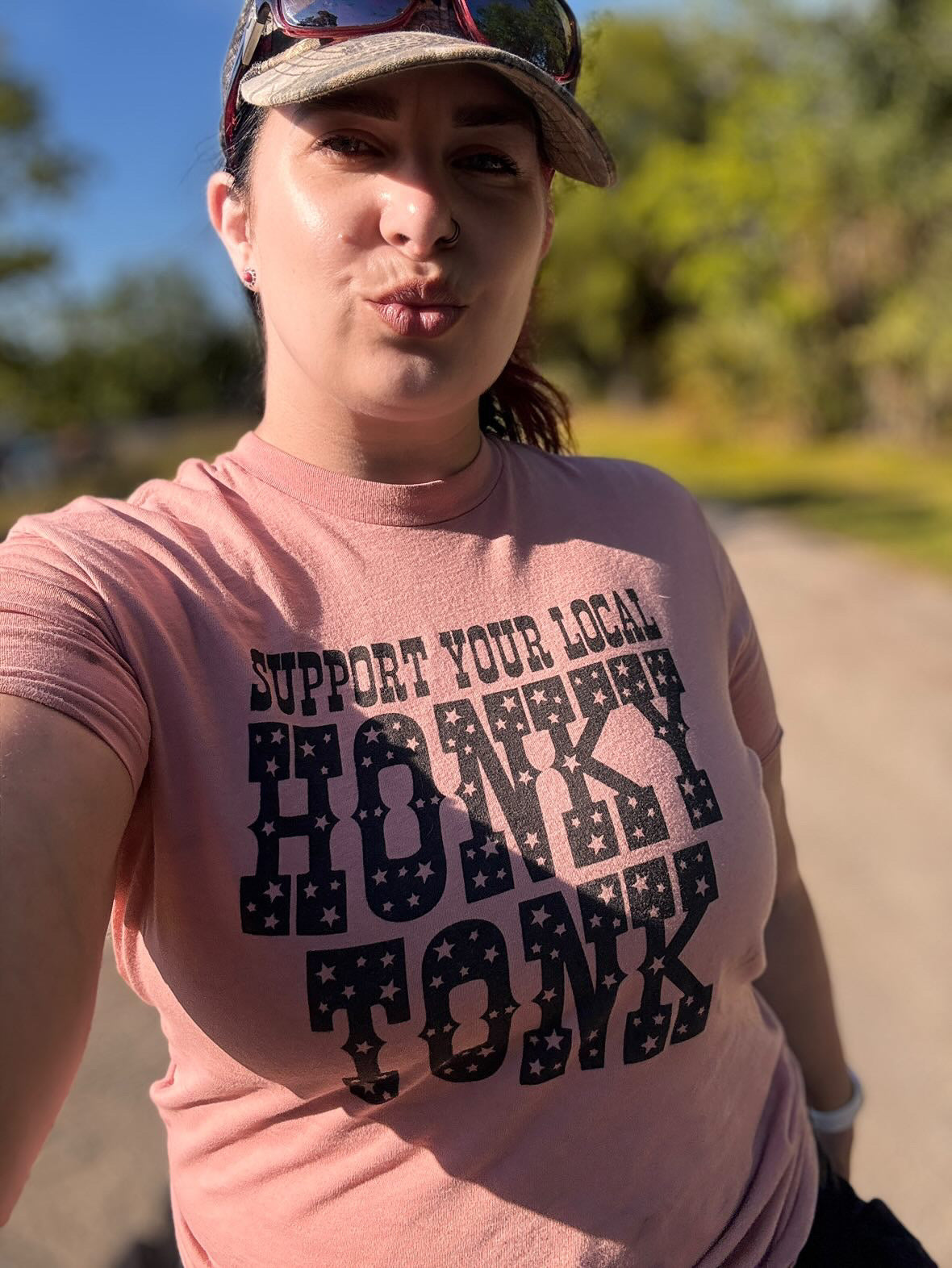 Support Your Local Honky Tonk - T-Shirt