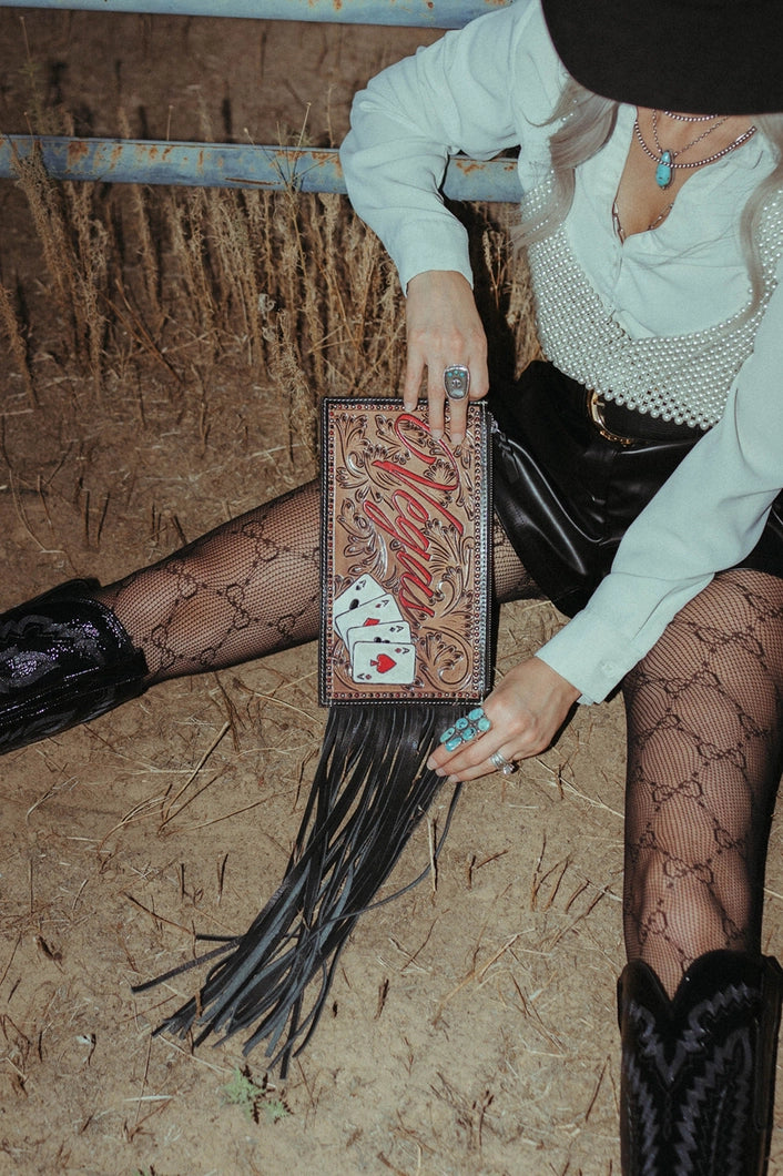 The Vegas Clutch Wristlet A Haute Southern Hyde By Beth Mari