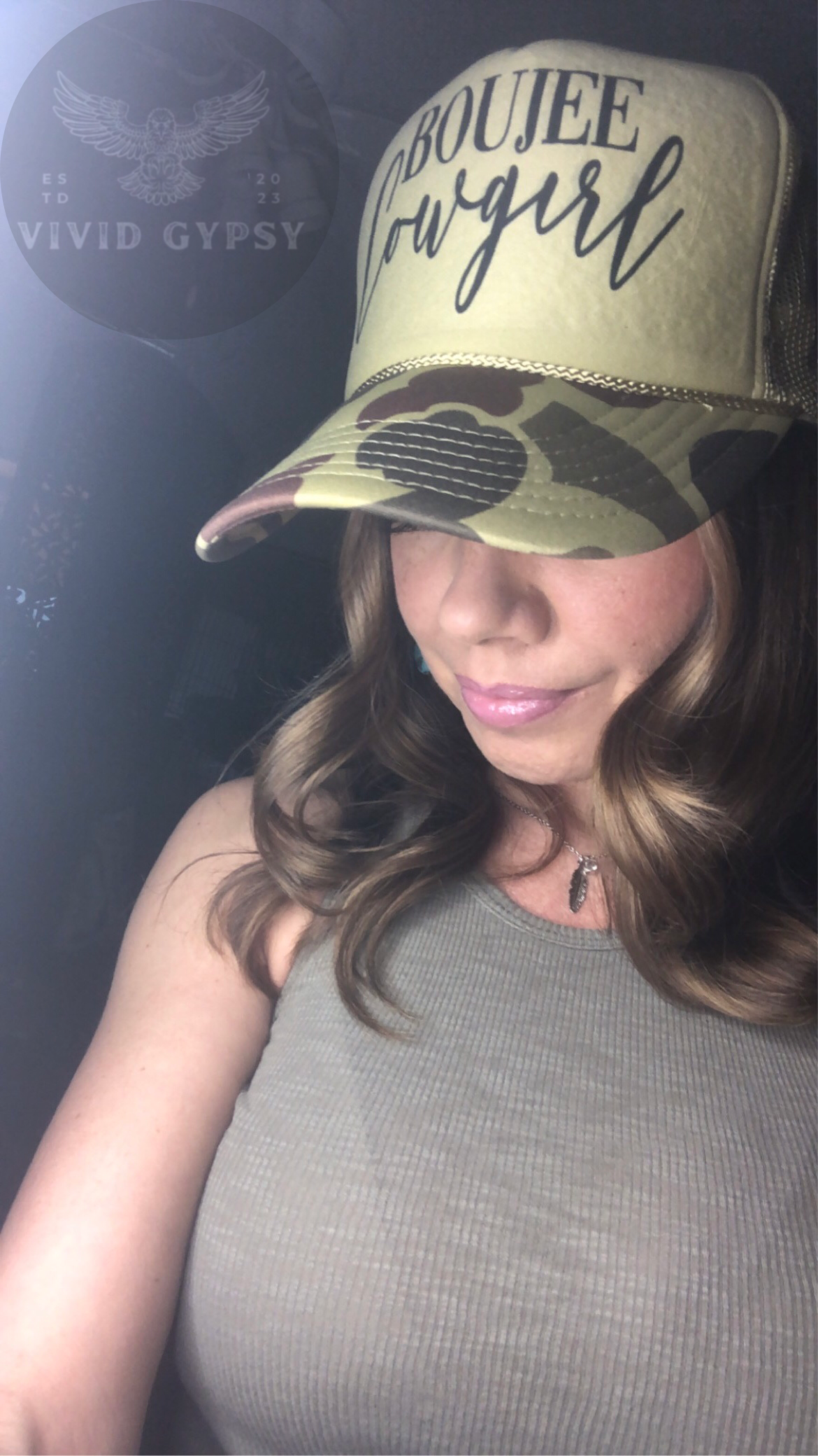 Boujee Cowgirl - Foam Trucker Hat