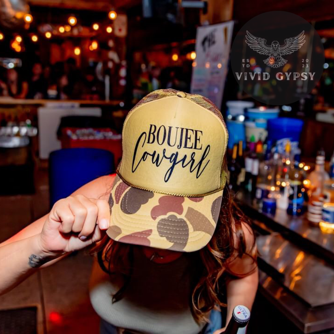 Boujee Cowgirl - Foam Trucker Hat