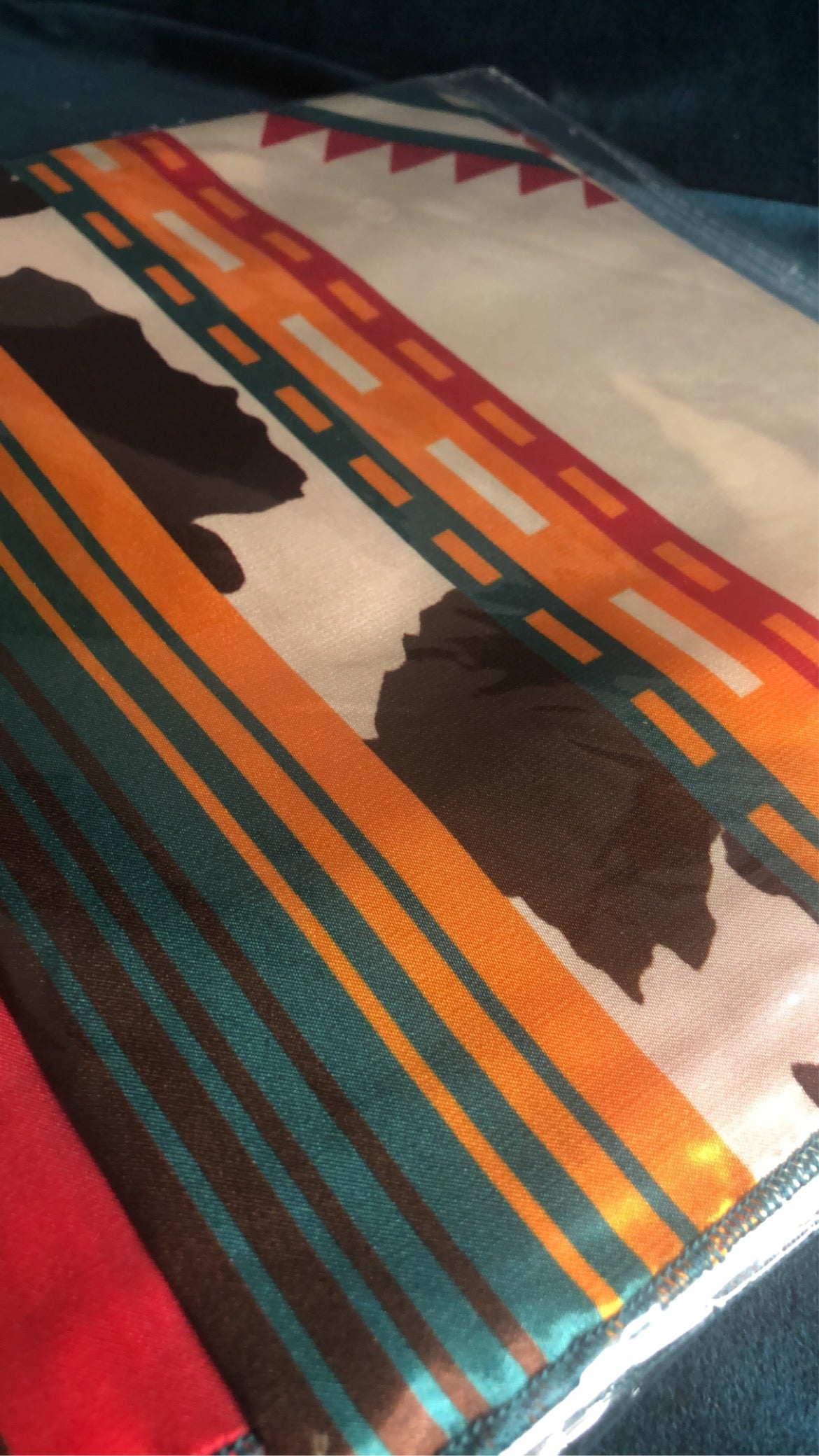 Conroe Cowprint Wild Rag