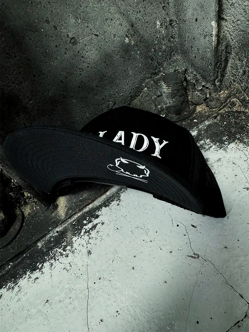 OL’ LADY RETRO BLACK HAT