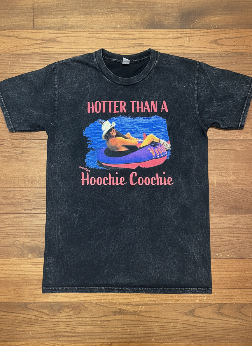 Hotter Than A Hoochie Coochie - Vintage T-Shirt