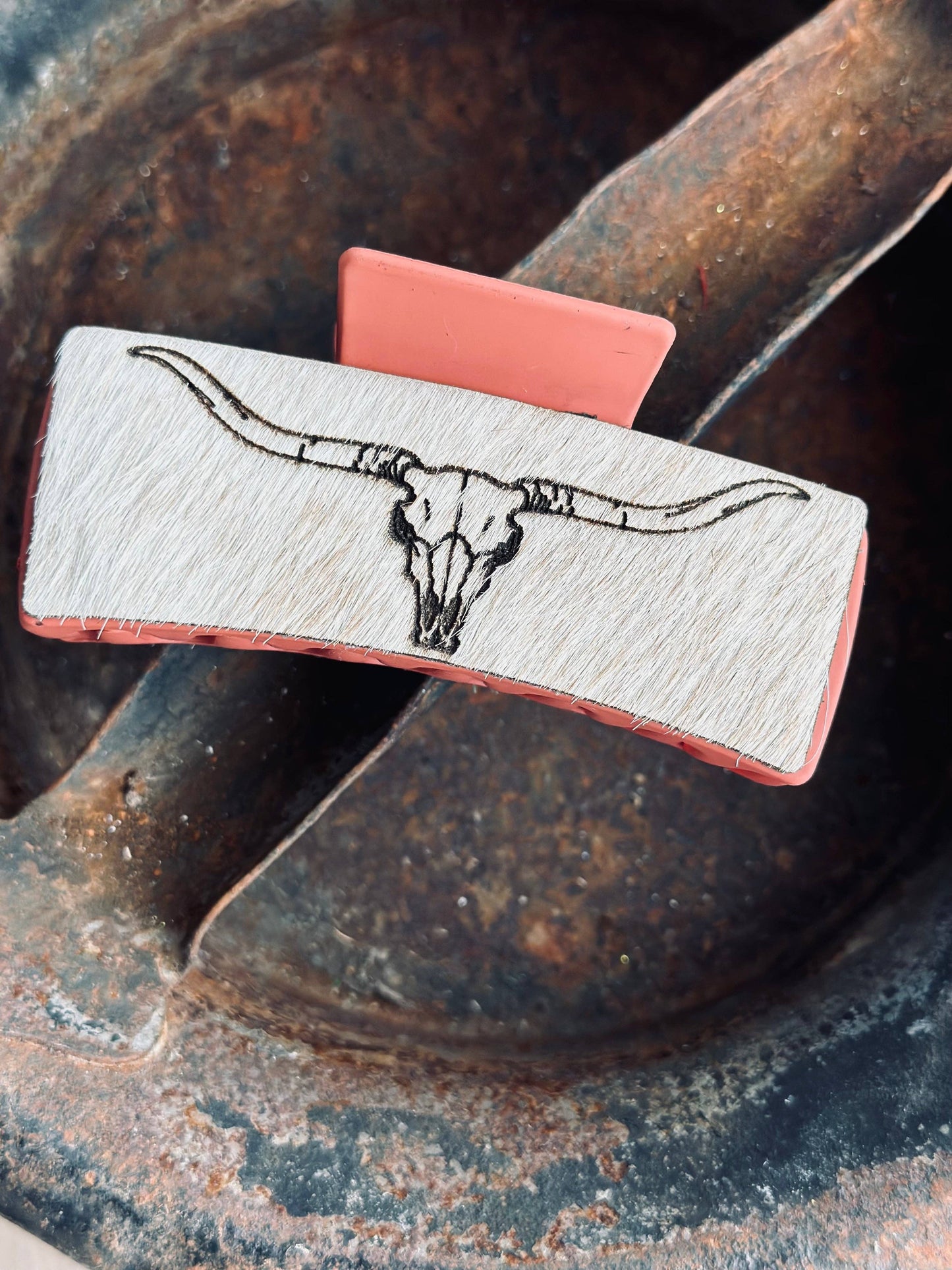 Strong & Divine Cowhide Claw Clips