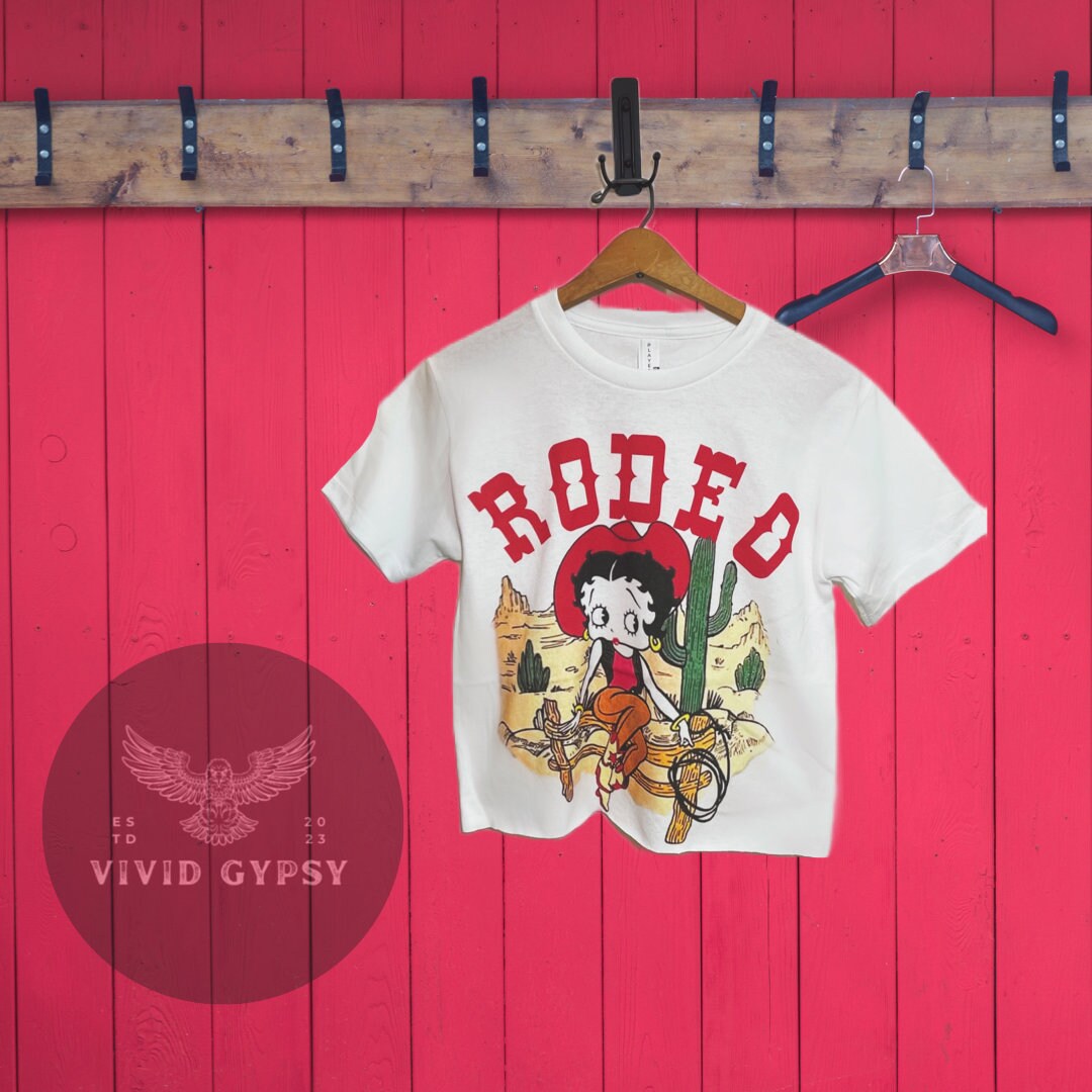 RODEO Diva Betty Boop - Crop Top