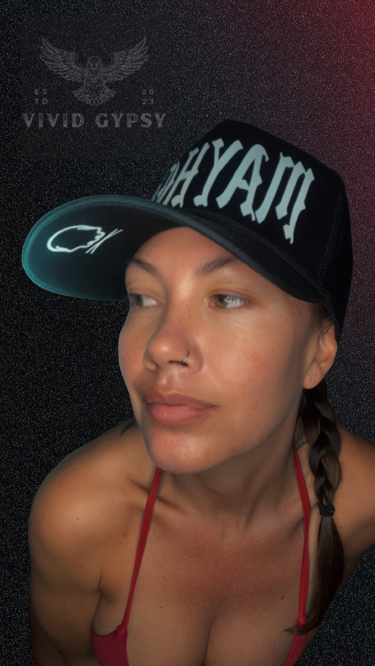 MAYHEM CURVED BILL BLACK HAT