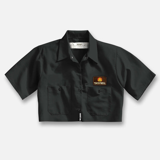 Womens Taco Bell Industrial Crop Mechanics Shirt