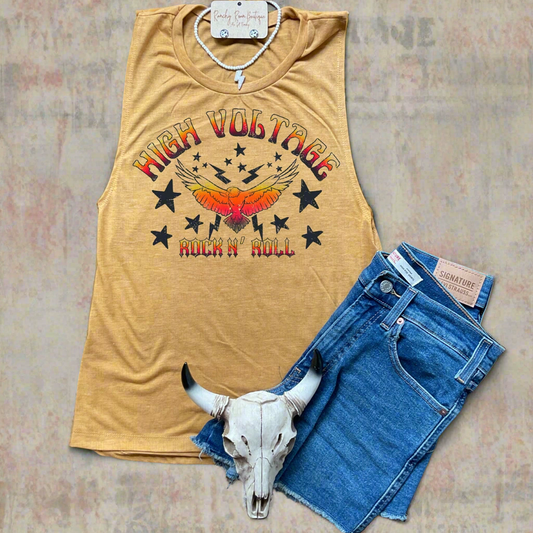 High Voltage Rock N Roll Tank