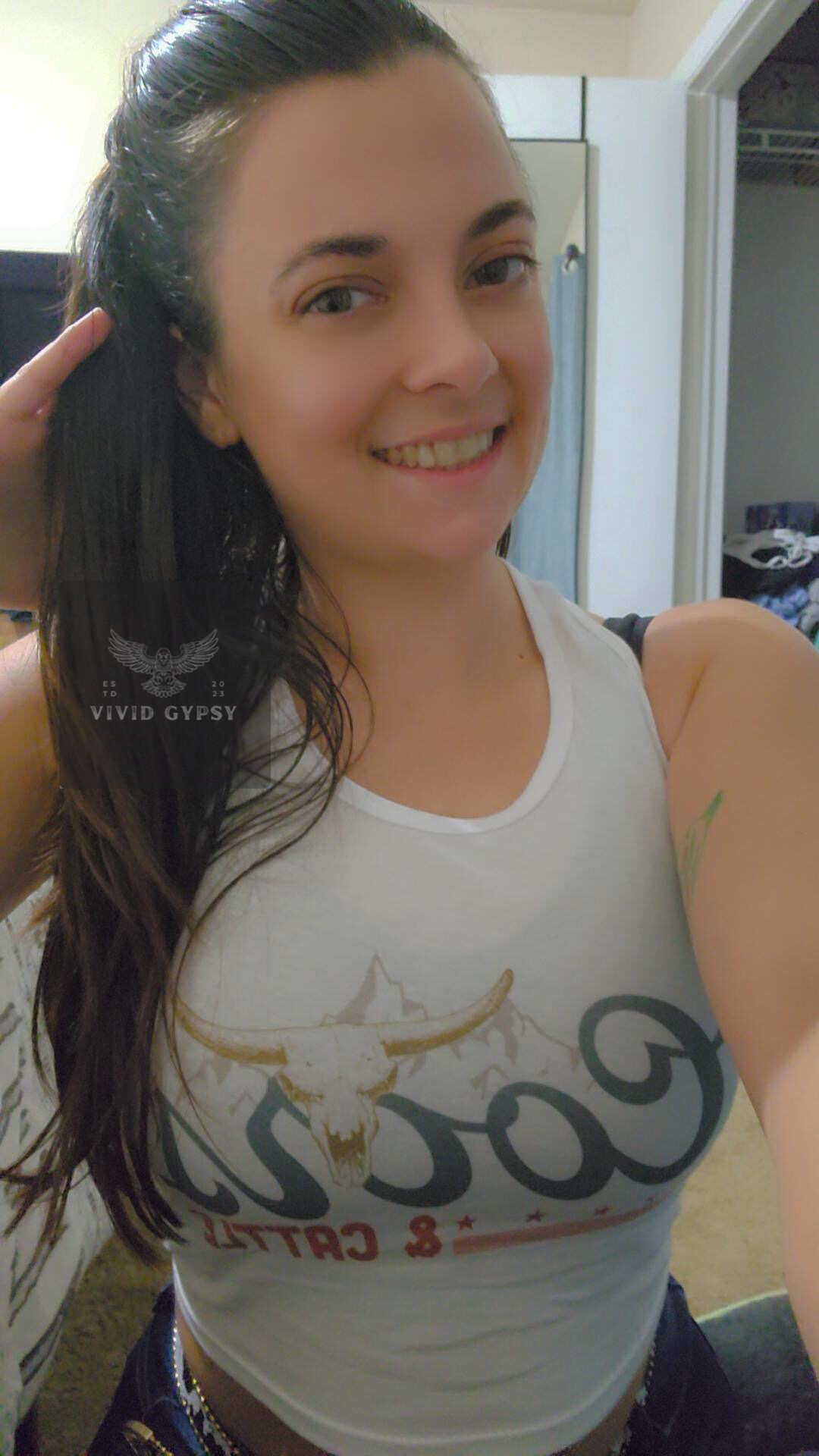 Coors & Cattle - Crop Tank Top
