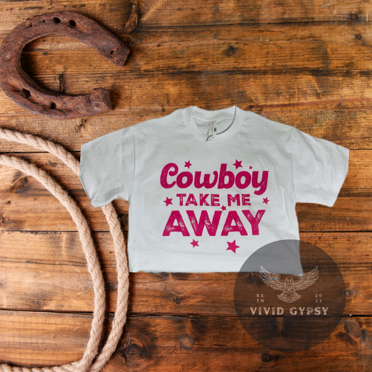 Cowboy Take Me Away - Crop Top