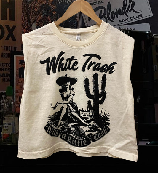 White Trash with a Little Cash' Muscle Top