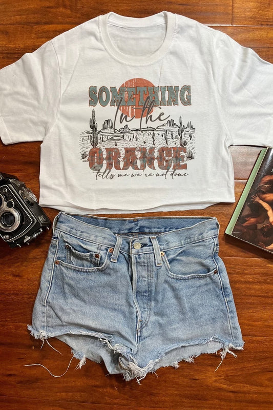 Something in the Orange - Crop Top