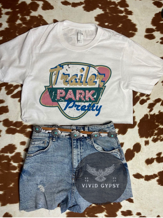 Trailer Park Pretty - Crop Top