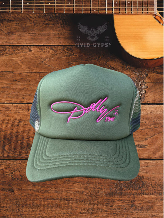 Queen Of Country XOXO - Embroidered Trucker Hat