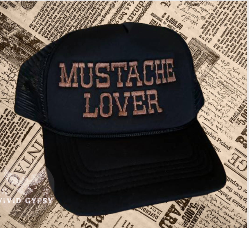 Mustache Lover - Trucker Hat ( Read Description )