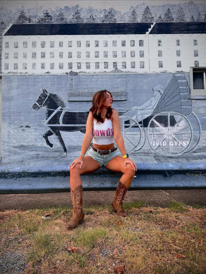 HOWDY - Crop Tank Top
