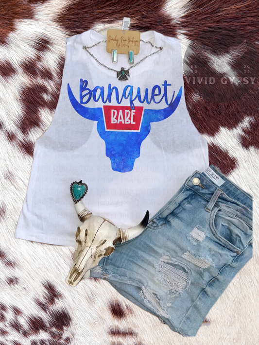 Banquet Babe Crop