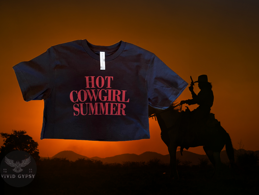 Hot Cowgirl Summer Crop Top
