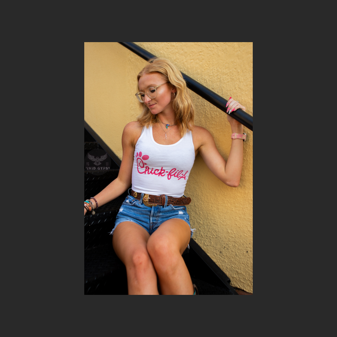 My Pleasure 😉- Crop Tank Top