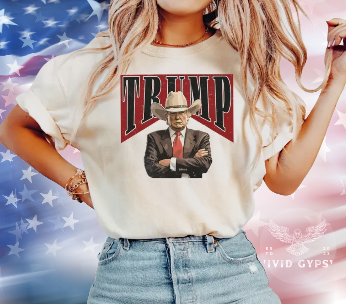Trump Cowboy Tee