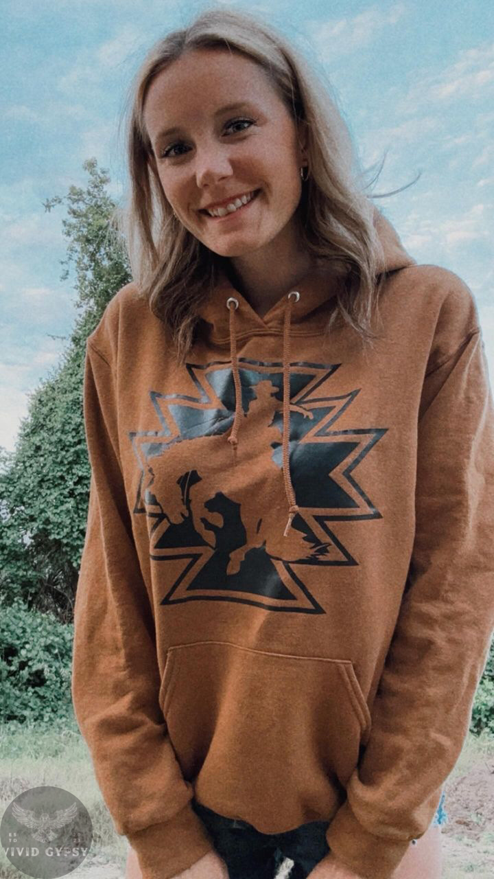 Buckin Aztec Hoodie