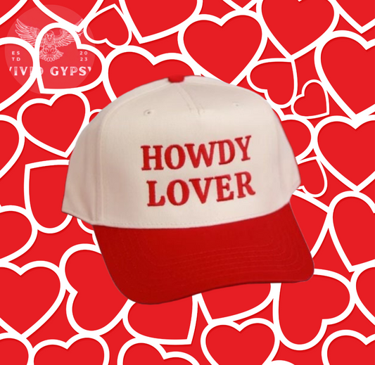 Howdy Lover Embroidered Trucker Hat